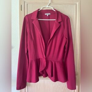 Charlotte Russe Peplum Blazer